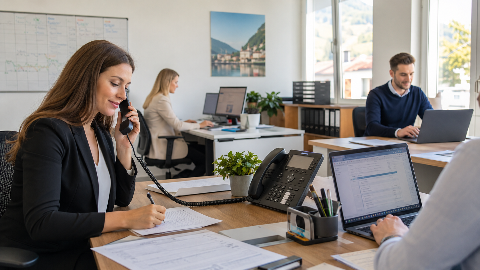 Administrative Servicekoordination im Büro